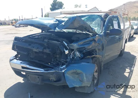 2011 Chevrolet Silverado 1500 Ls из США, поврежденный, VIN 1GCRCREA7BZ418381